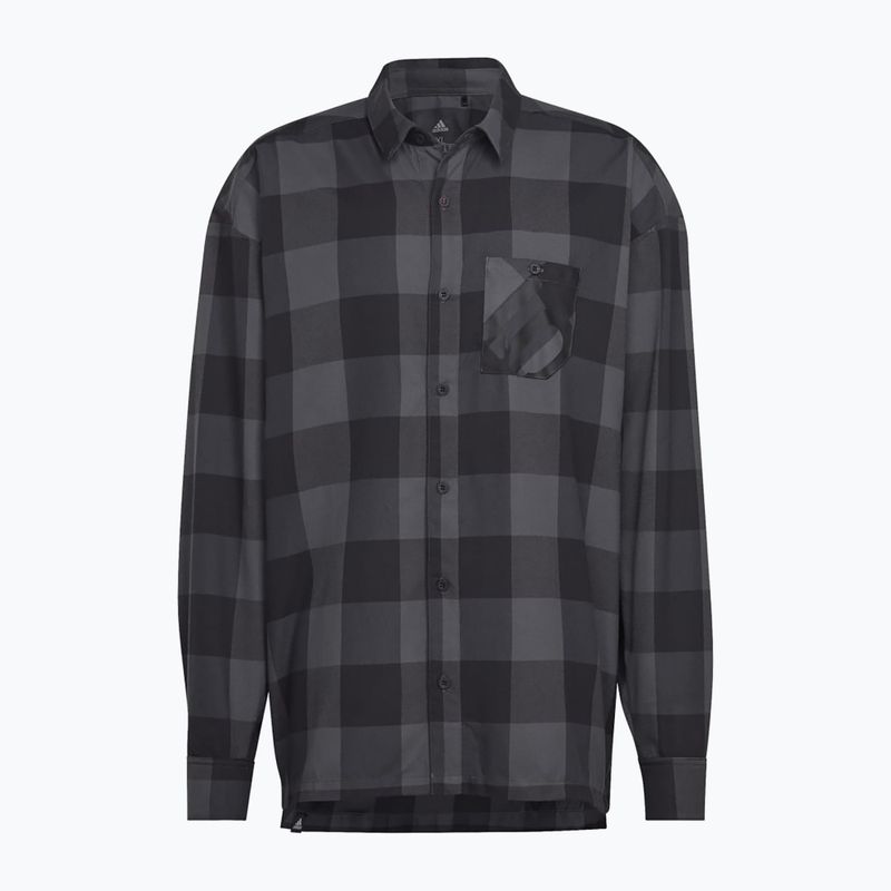 Tricou de cislism adidas FIVE TEN Brand of the Brave Flannel grey six/black 9