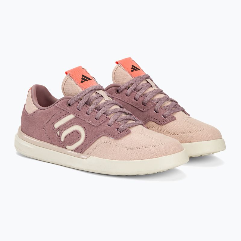 Încălțăminte de ciclism platformă pentru femei adidas FIVE TEN Sleuth wonder oxide/wonder taupe/coral fusion 4