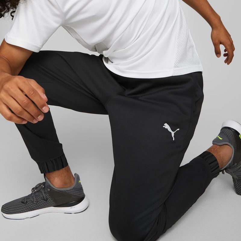Pantaloni de antrenament pentru bărbați PUMA Train All Day Pwr Fleece Jogger puma negru