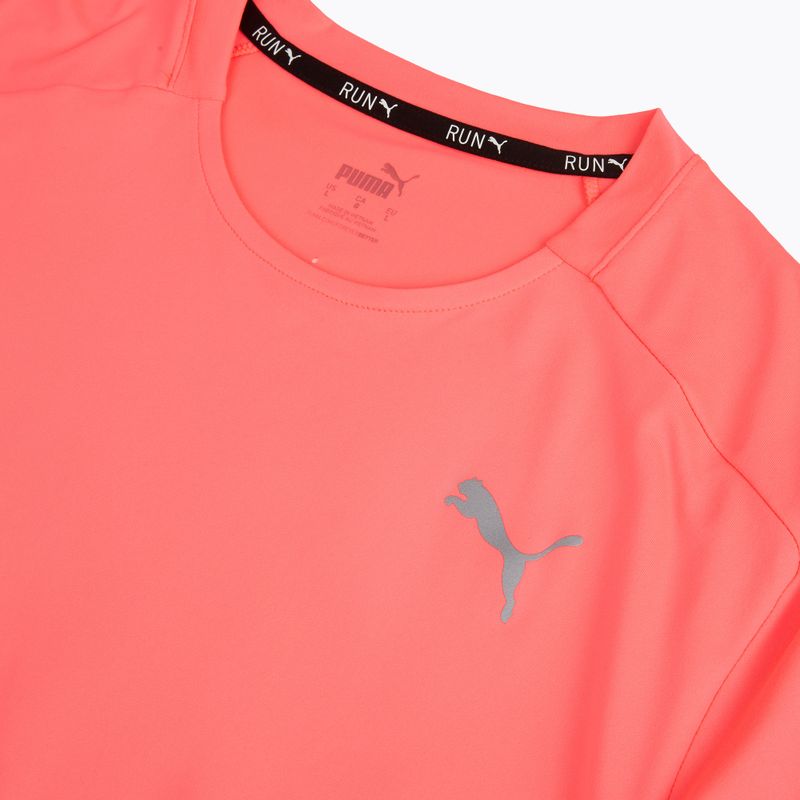 Tricou de alergare pentru bărbați PUMA Run Cloudspun SS Tee Pink/Silver 3