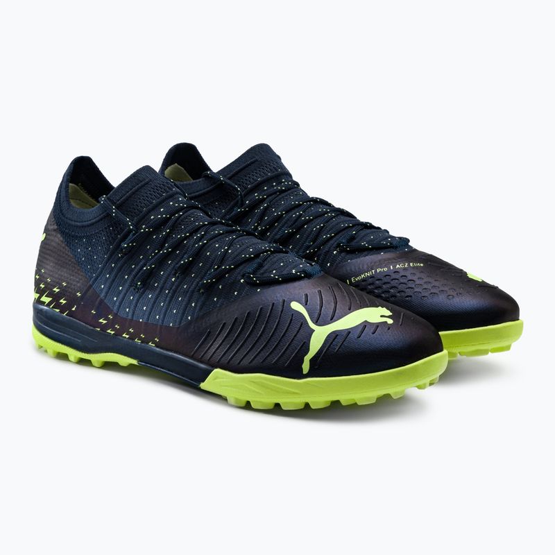 PUMA Future Z 1.4 Pro Cage pentru bărbați ghete de fotbal negru-verde 106992 01 5
