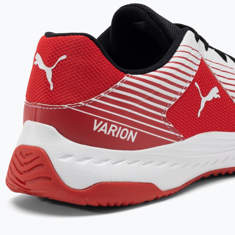 Încălțăminte de volei PUMA Varion alb-roșie 10647207 8