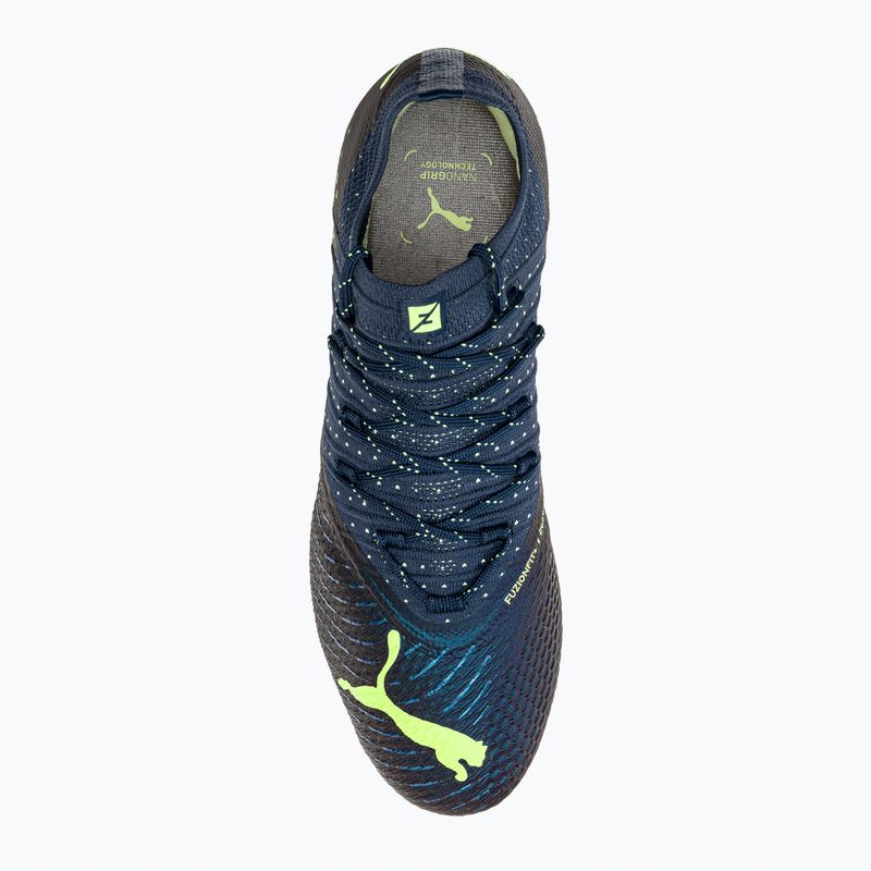 Ghete de fotbal pentru bărbați PUMA Future Z 1.4 FG/AG albastru marin 106989 01 6