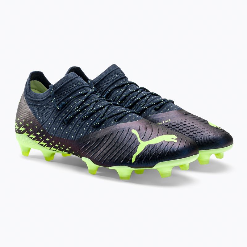 Ghete de fotbal pentru bărbați PUMA Future Z 2.4 FG/AG albastru marin 106995 01 5