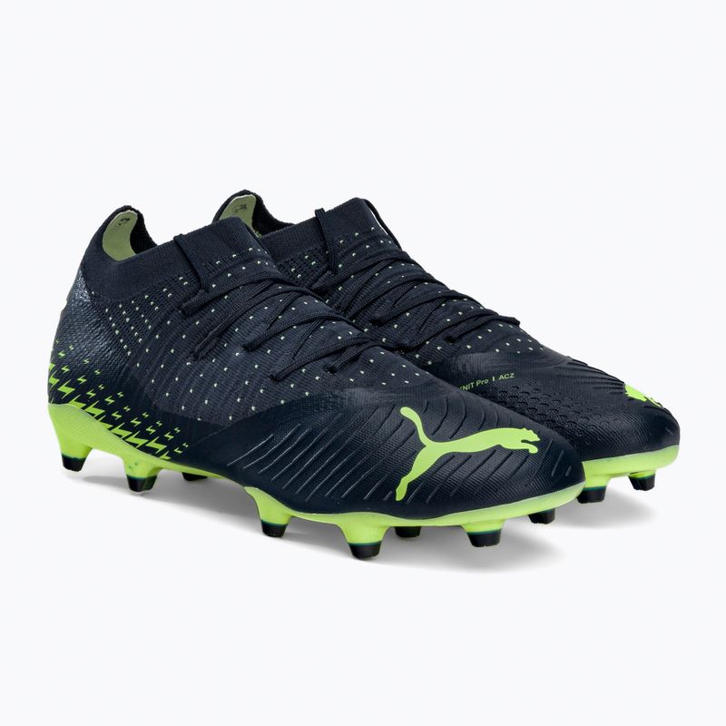 Ghete de fotbal pentru bărbați PUMA Future Z 3.4 FG/AG albastru marin 106999 01 4