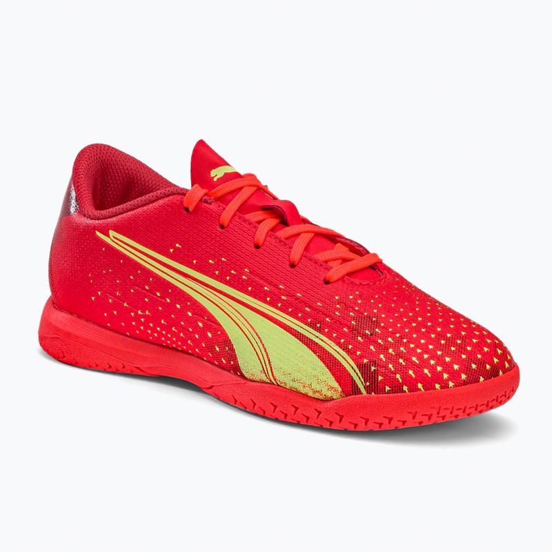 PUMA Ultra Play IT Jr ghete de fotbal pentru copii portocaliu 106927 03