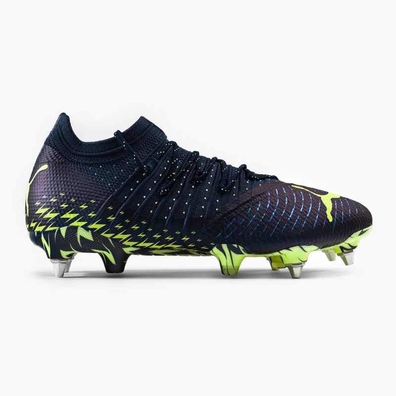 PUMA Future Z 1.4 MXSG ghete de fotbal pentru bărbați negru-verde 106988 01 2
