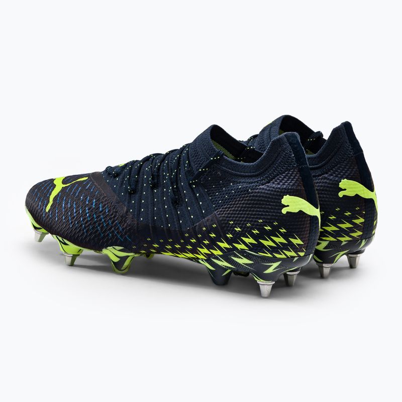 PUMA Future Z 1.4 MXSG ghete de fotbal pentru bărbați negru-verde 106988 01 3