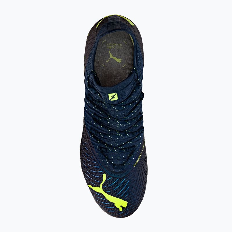PUMA Future Z 1.4 MXSG ghete de fotbal pentru bărbați negru-verde 106988 01 6