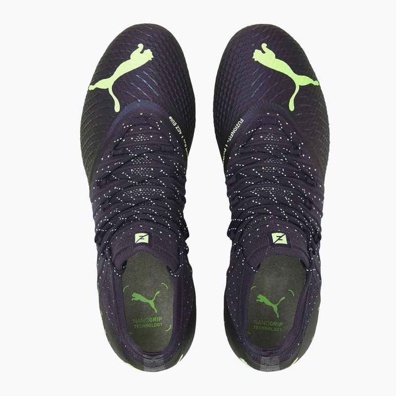 PUMA Future Z 1.4 MXSG ghete de fotbal pentru bărbați negru-verde 106988 01 11