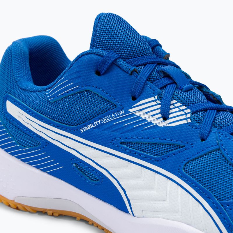 Încălțăminte de volei pentru copii PUMA Solarflash Jr II albastru-albă 10688303 9
