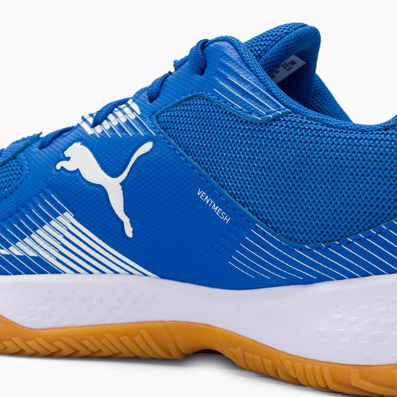 Încălțăminte de volei pentru copii PUMA Solarflash Jr II albastru-albă 10688303 10