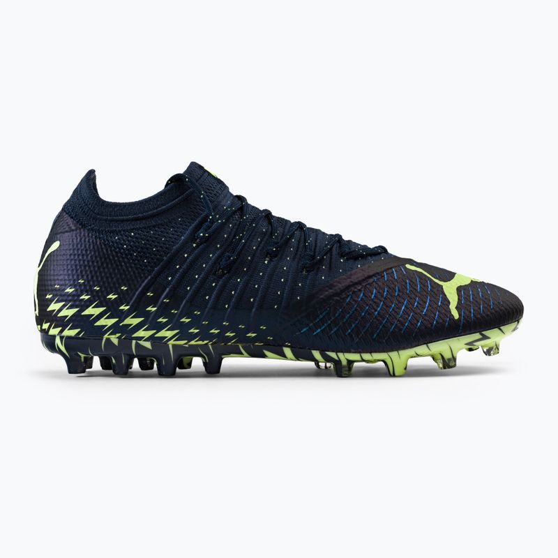 PUMA Future Z 1.4 MG ghete de fotbal pentru bărbați negru-verde 106991 01 2