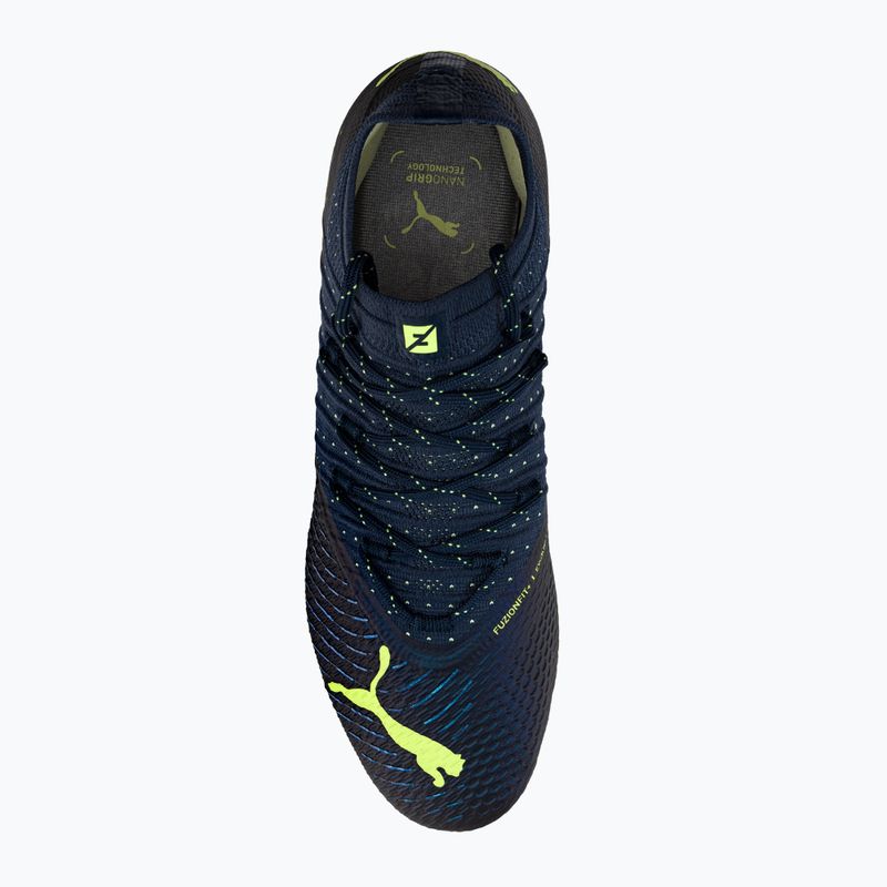 PUMA Future Z 1.4 MG ghete de fotbal pentru bărbați negru-verde 106991 01 6