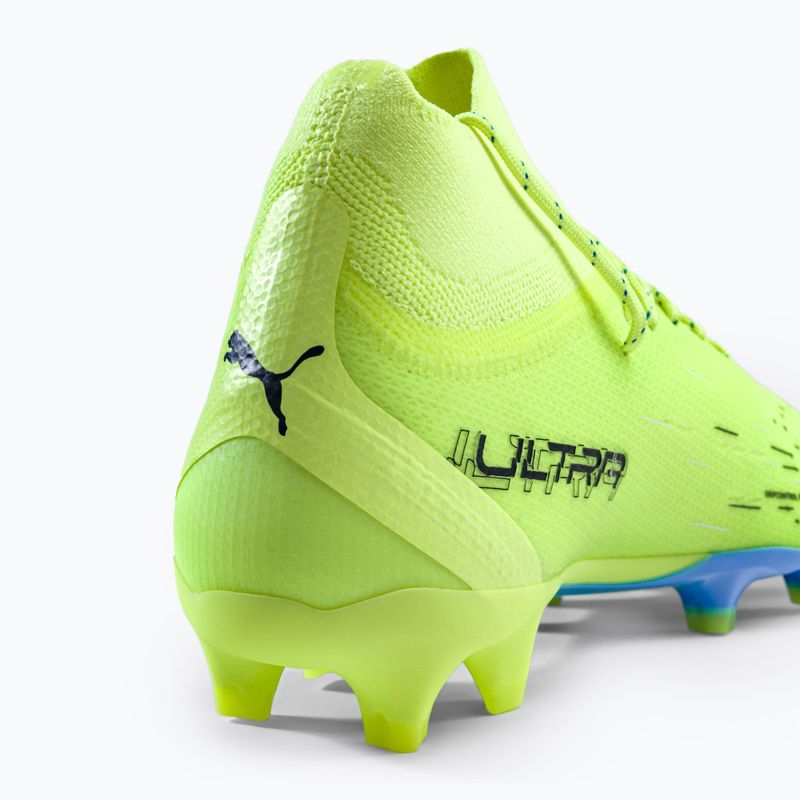 Ghete de fotbal pentru bărbați PUMA Ultra Pro FG/AG galben 106931 01 9