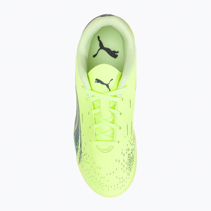 PUMA Ultra Play IT Jr ghete de fotbal pentru copii verde 106927 01 6