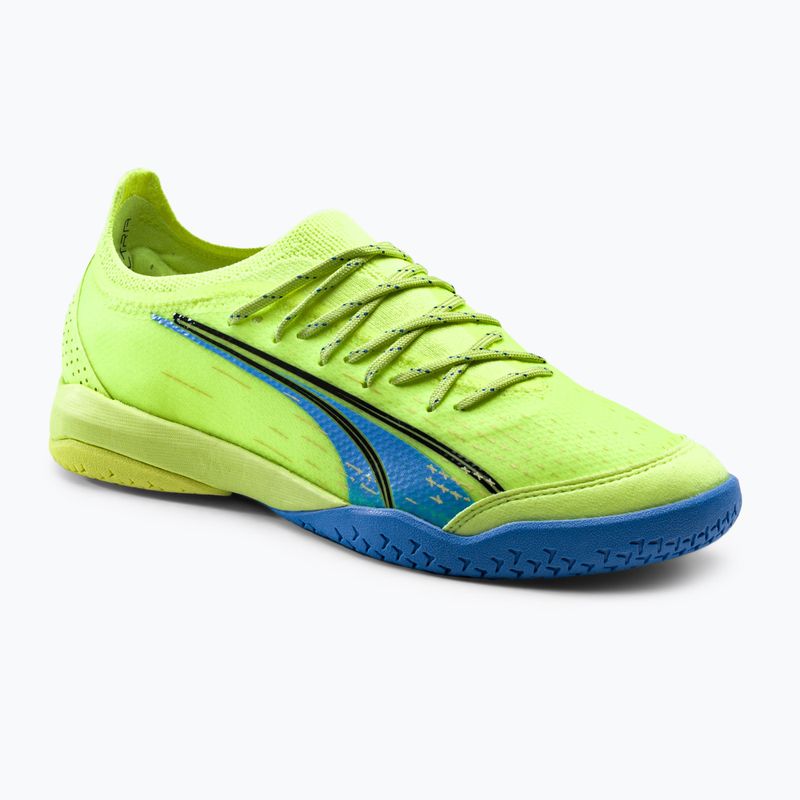 Bărbați PUMA Ultra Ultimate Court ghete de fotbal verde 106894 01