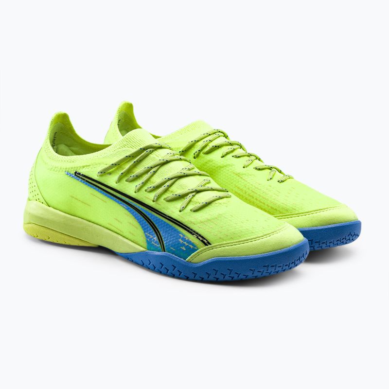 Bărbați PUMA Ultra Ultimate Court ghete de fotbal verde 106894 01 5