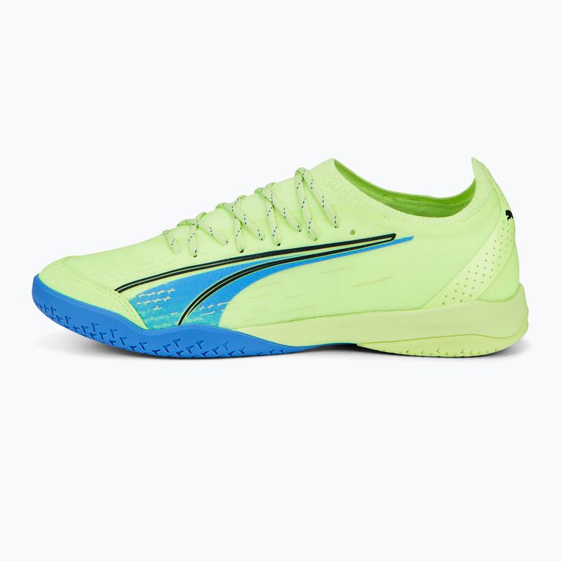 Bărbați PUMA Ultra Ultimate Court ghete de fotbal verde 106894 01 10