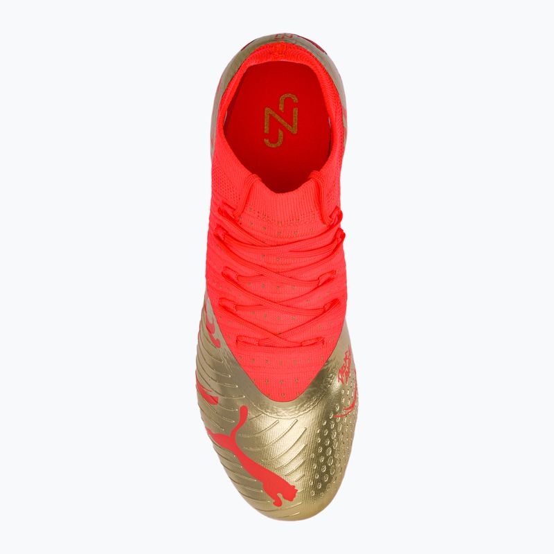 Ghete de fotbal pentru bărbați PUMA Future Z 3.4 Neymar Jr. FG/AG Orange/Gold 107106 01 6