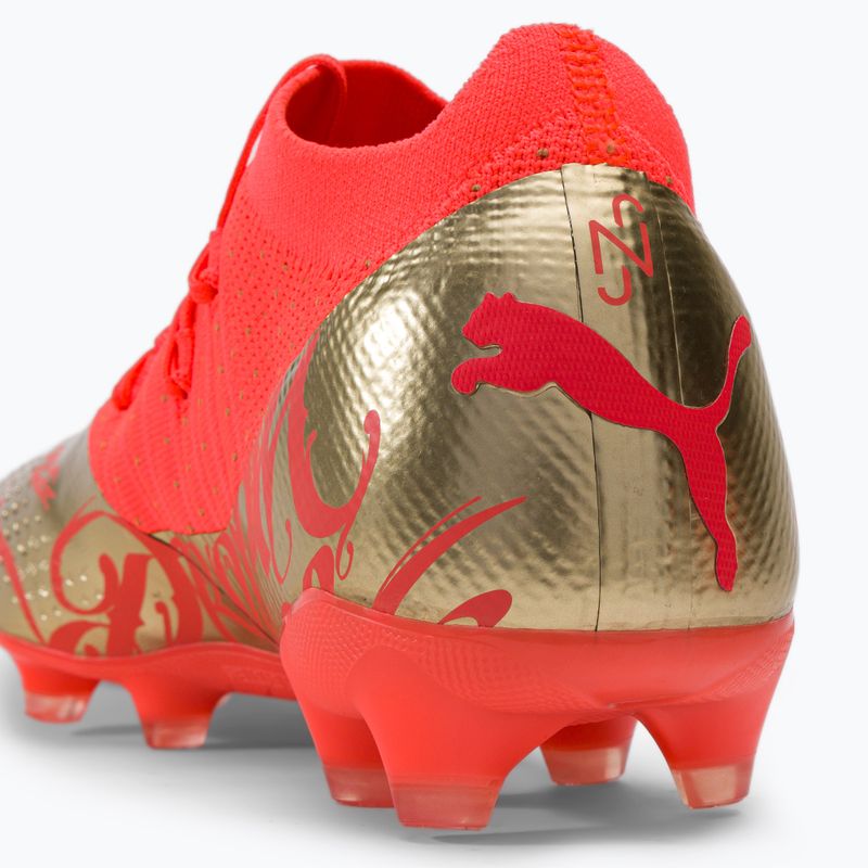 Ghete de fotbal pentru bărbați PUMA Future Z 3.4 Neymar Jr. FG/AG Orange/Gold 107106 01 8