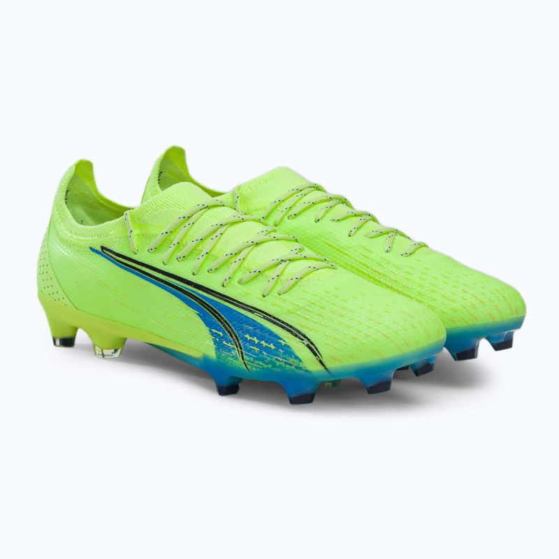 Bărbați PUMA Ultra Ultimate FG/AG ghete de fotbal verde 106868 01 4