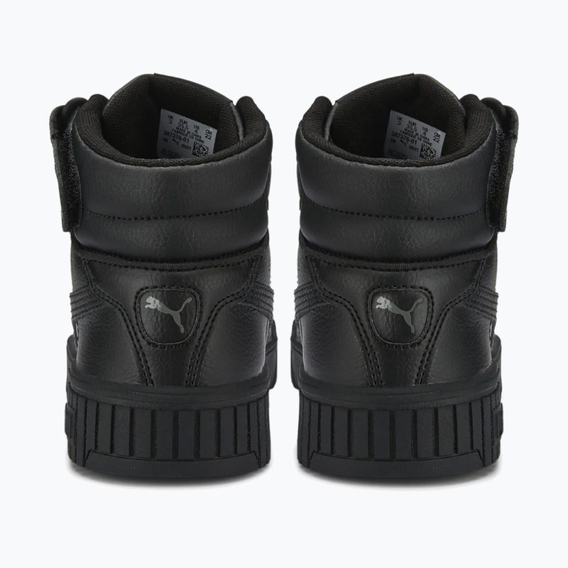 Încălțăminte pentru copii PUMA Carina 2.0 Mid Jr puma black/puma black/dark shadow 11