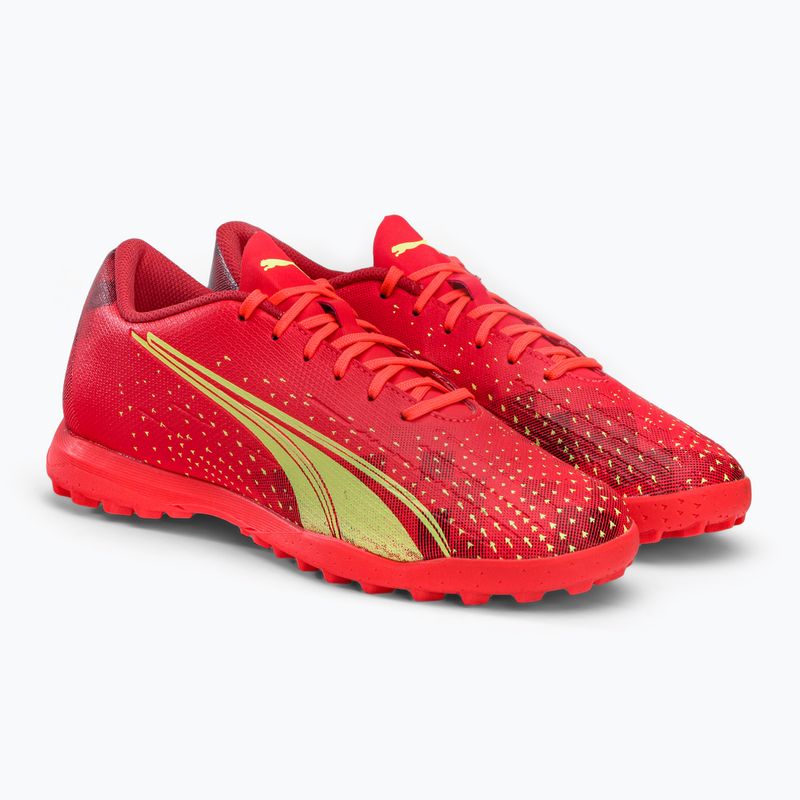 PUMA ghete de fotbal pentru bărbați Ultra Play TT portocaliu 106909 03 4