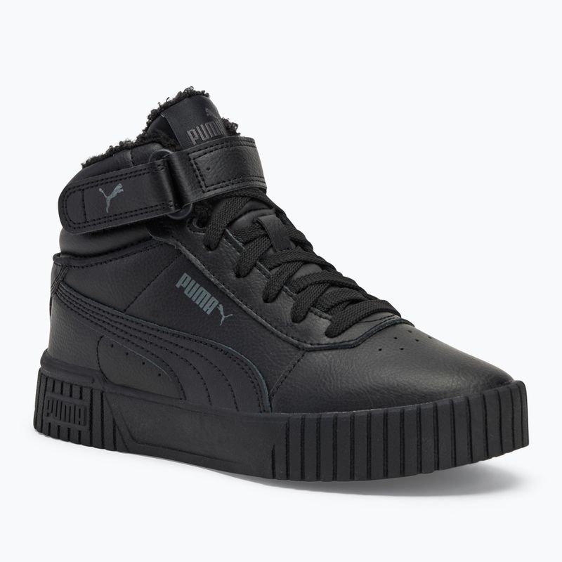 Încălțăminte pentru copii PUMA Carina 2.0 Mid Winter Jr puma black/puma black/dark shadow