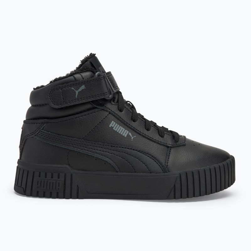 Încălțăminte pentru copii PUMA Carina 2.0 Mid Winter Jr puma black/puma black/dark shadow 2