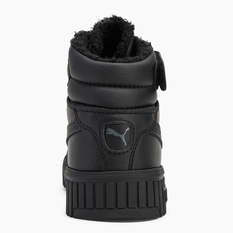Încălțăminte pentru copii PUMA Carina 2.0 Mid Winter Jr puma black/puma black/dark shadow 6