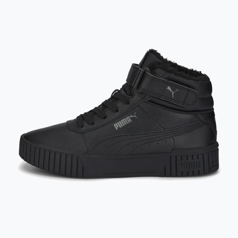 Încălțăminte pentru copii PUMA Carina 2.0 Mid Winter Jr puma black/puma black/dark shadow 9