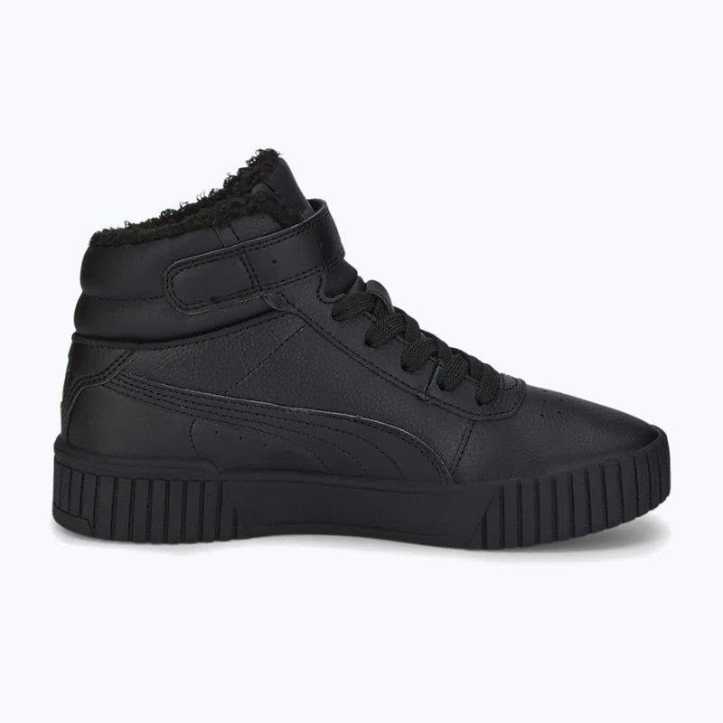 Încălțăminte pentru copii PUMA Carina 2.0 Mid Winter Jr puma black/puma black/dark shadow 10