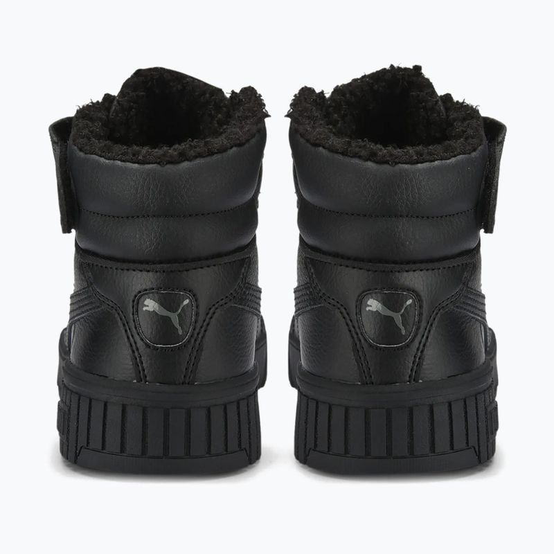 Încălțăminte pentru copii PUMA Carina 2.0 Mid Winter Jr puma black/puma black/dark shadow 11