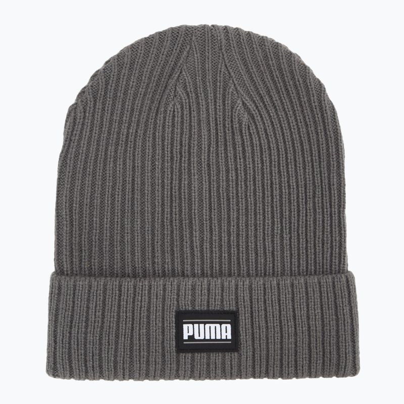 Căciulă de iarnă PUMA Ribbed Classic Cuff smoked pearl