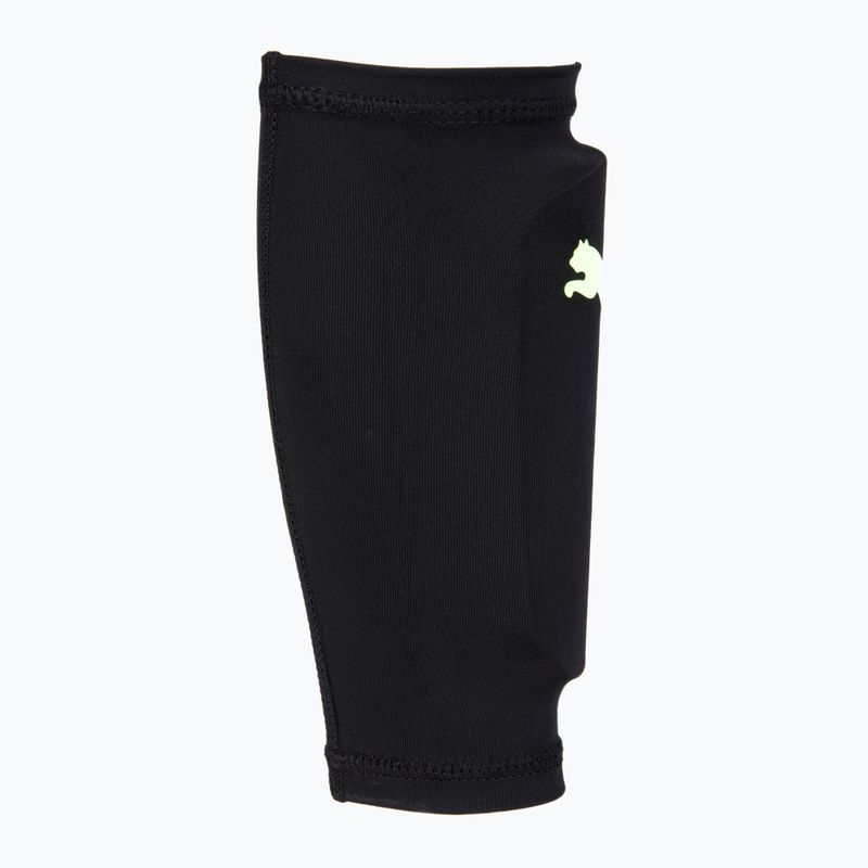 Apărători tibie PUMA Ultra Light Sleeve verde-negre 03083210 2