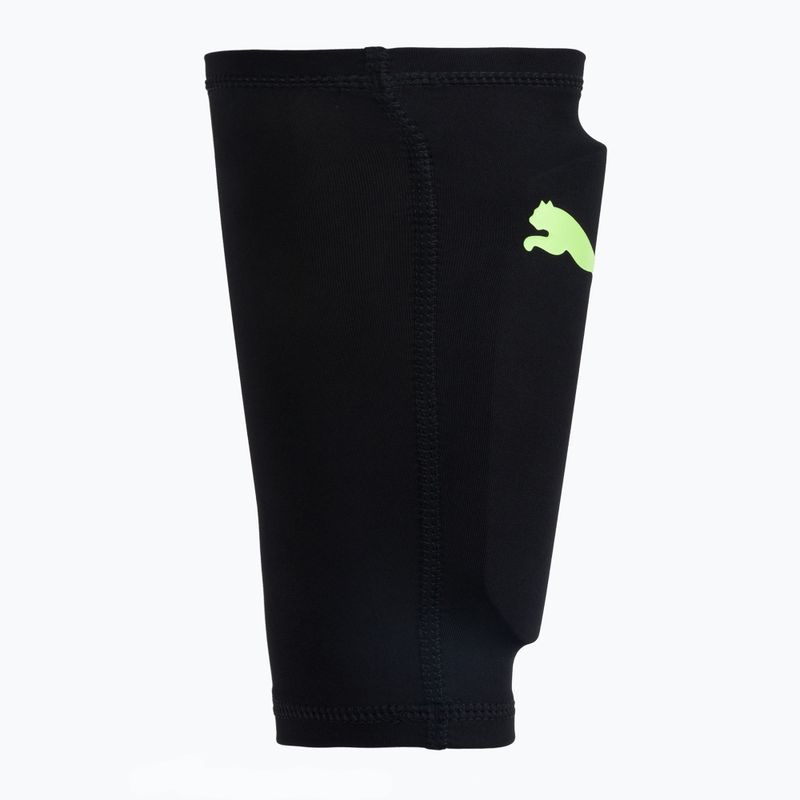 Apărători tibie PUMA Ultra Flex Sleeve negru-verde 030830 10 2