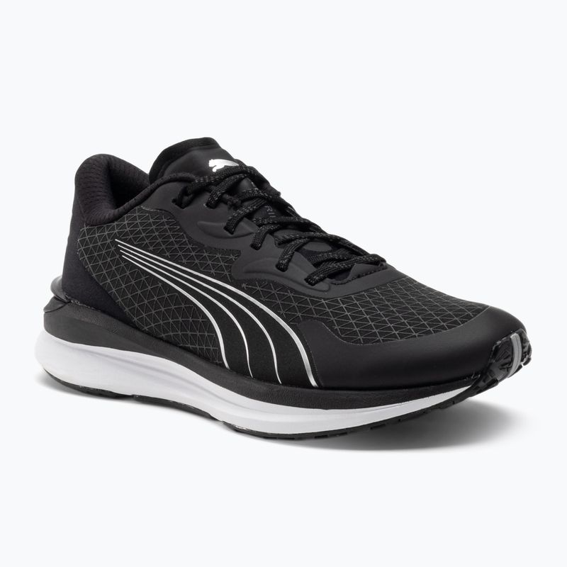 Încălțăminte de alergat pentru femei PUMA Electrify Nitro 2 WTR negru-argintie 37689701
