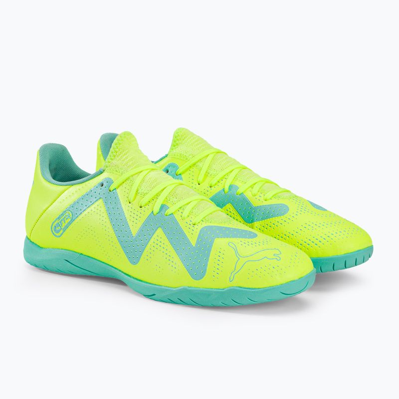 PUMA Future Play IT ghete de fotbal pentru bărbați verde 107193 03 4