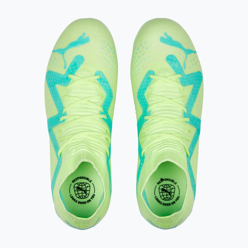 PUMA Future Match FG/AG JR ghete de fotbal pentru copii verde 107195 03 13