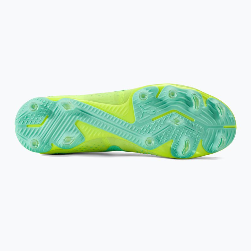 PUMA Future Match+ Ll FG/AG ghete de fotbal pentru bărbați verde 107176 03 5