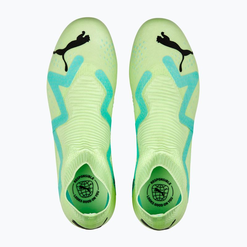 PUMA Future Match+ Ll FG/AG ghete de fotbal pentru bărbați verde 107176 03 13