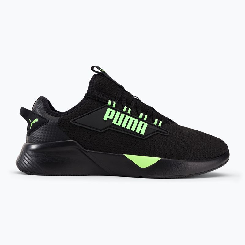 Pantofi de alergare pentru bărbați PUMA Retaliate 2 negru-verde 376676 23 2