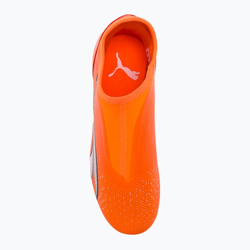 PUMA Ultra Match Ll FG/AG ghete de fotbal pentru copii, portocaliu 107229 01 6