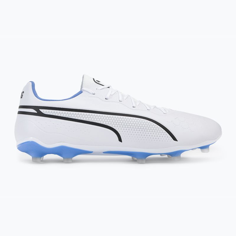 PUMA King Pro FG/AG ghete de fotbal pentru bărbați alb 107099 01 2
