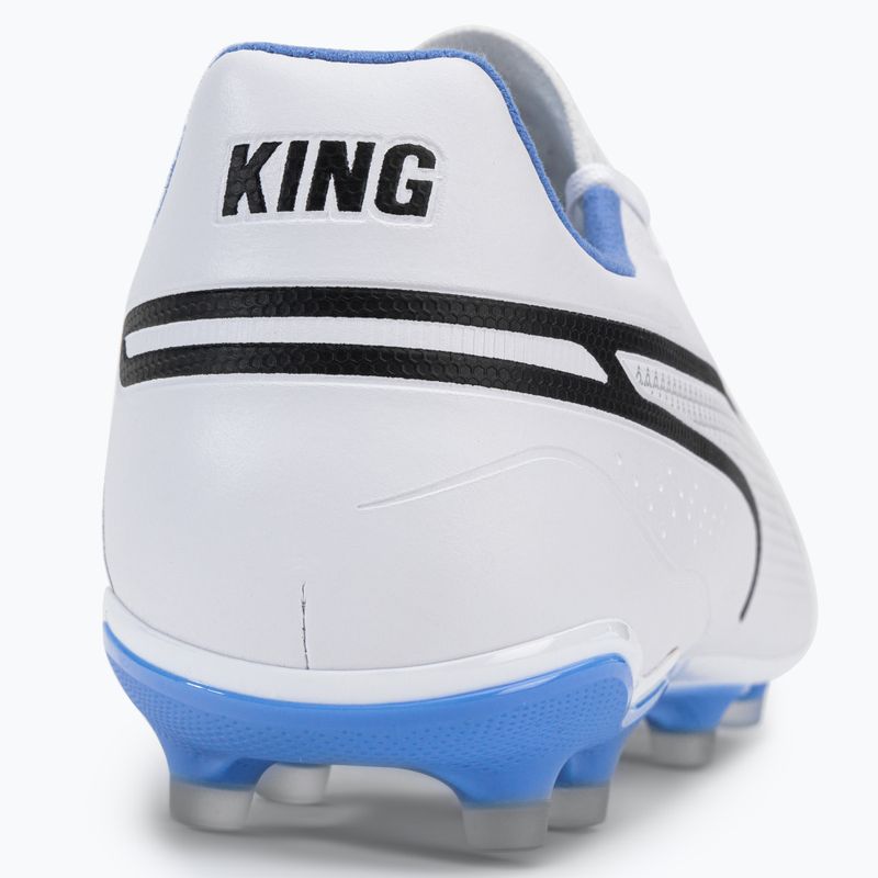 PUMA King Pro FG/AG ghete de fotbal pentru bărbați alb 107099 01 8