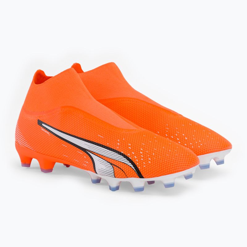 PUMA ghete de fotbal pentru bărbați Ultra Match+ Ll FG/AG portocaliu 107243 01 4