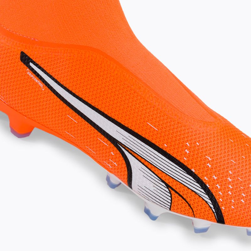 PUMA ghete de fotbal pentru bărbați Ultra Match+ Ll FG/AG portocaliu 107243 01 9