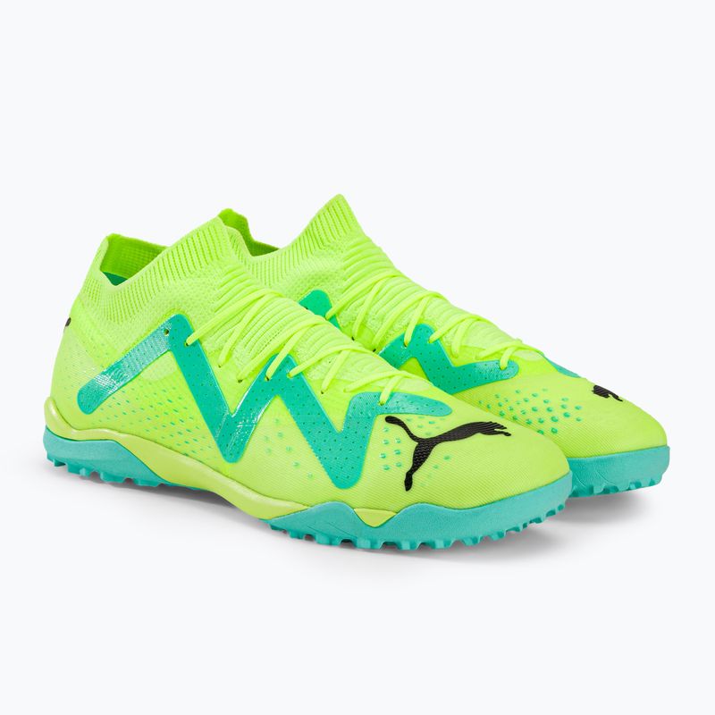 PUMA Future Match TT ghete de fotbal pentru bărbați verde 107184 03 4
