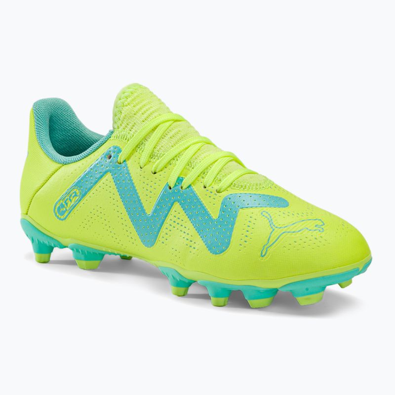PUMA Future Play FG/AG ghete de fotbal pentru copii verde 107199 03